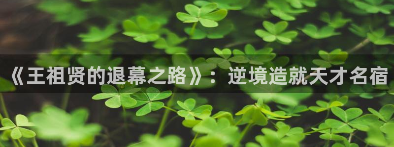 壹号app下载链接：《王祖贤的退幕之路》：逆境造就天才名宿
